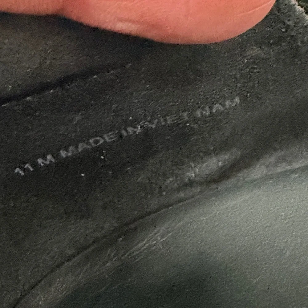 Everlane Day Glove Flats Size 11 Dark Green Leather Ballet Flats Minimalist